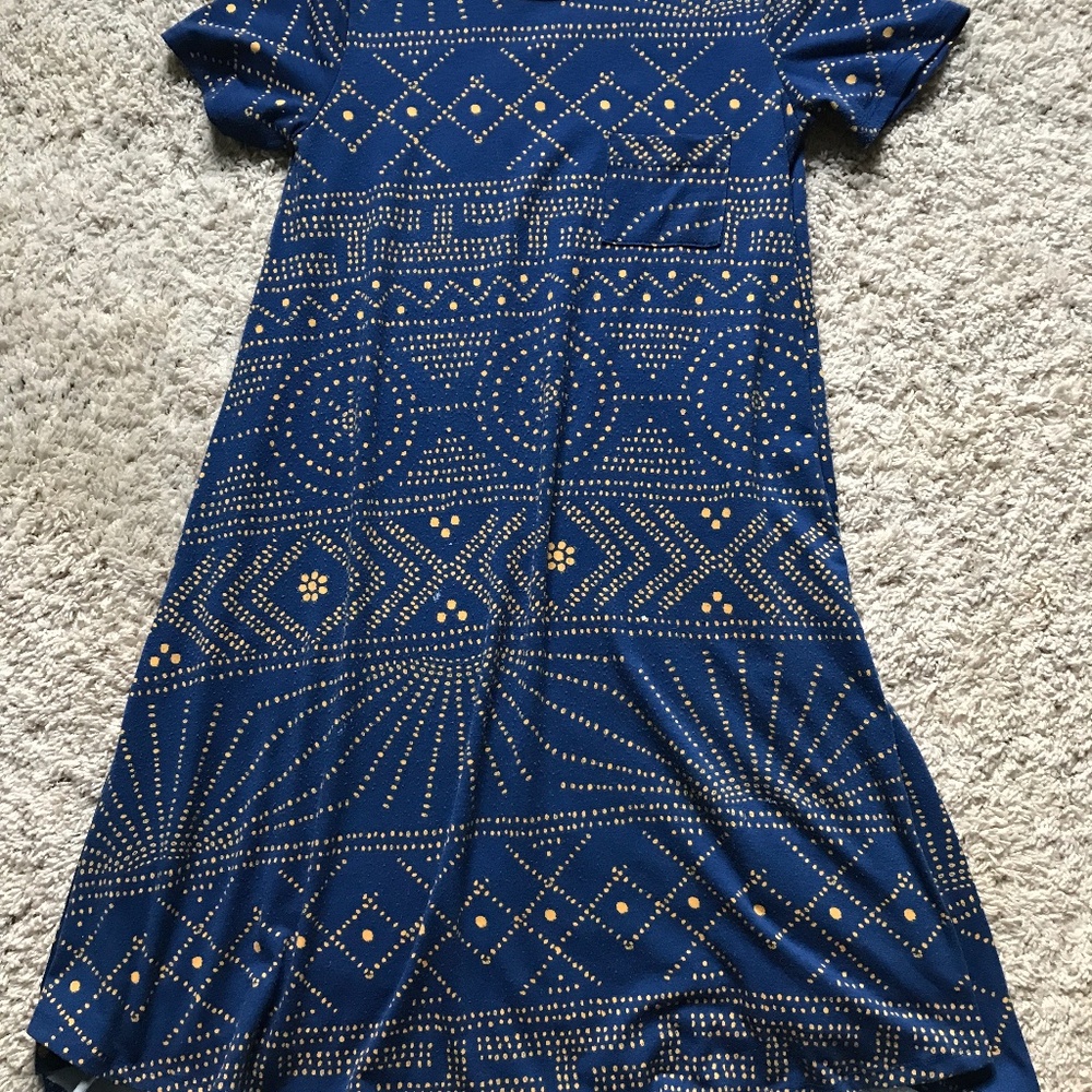 Lula Roe short sleeve dress